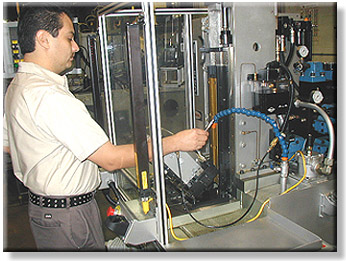 Production broaching in action